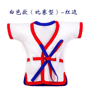 Традиционная китайская одежда для борьбы из чистого хлопка. Мужская и женская боевая форма - Изображение 2  