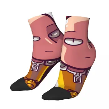 Забавные мужские носки до щиколотки One Punch Man в стиле Сайтама Манга, уличный стиль, новинка, подарочный носок с принтом - Изображение 1  