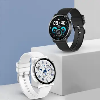 Смарт-часы Kr08 с функцией Bluetooth для вызова пульса, артериального давления, контроля содержания кислорода в крови, фитнес-трекер Dafit Smartwatch - Изображение 1  