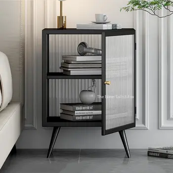 Скандинавская мебель Прикроватная тумбочка для спальни Креативные тумбочки Шкаф для хранения в гостиной Диван-тумбочки Современный шкафчик XY50BT - Изображение 2  
