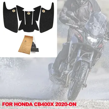 Для HONDA CB400X 2020 2021 CB400X Аксессуары для мотоциклов Накладки на топливный бак для бензина, защита коленного сустава Нескользящая наклейка из ПВХ - Изображение 1  